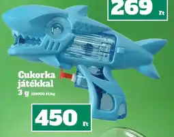 Family Diszkont Cápa cukorka játékkal ajánlat