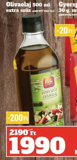 Family Diszkont Kofa Olívaolaj extra szűz ajánlat