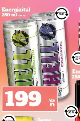 Family Diszkont HELL Energiaital ajánlat