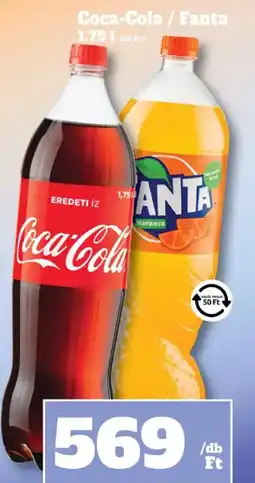 Family Diszkont Coca-Cola / Fanta üdítőital ajánlat