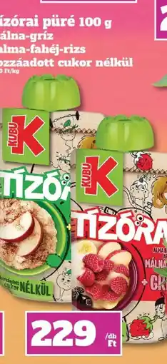Family Diszkont KUBU Tízrai püré ajánlat