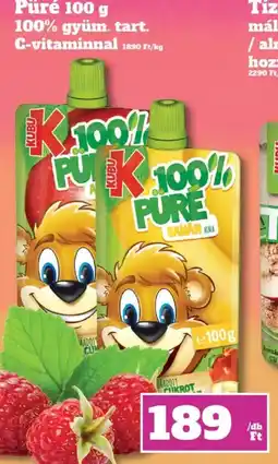 Family Diszkont Kubu 100% Püré ajánlat