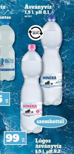 Family Diszkont MINERA Ásványvíz ajánlat