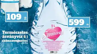 Family Diszkont Szentkirályi ásványvíz ajánlat