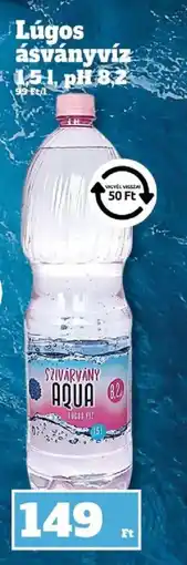 Family Diszkont SZIVÁRVÁNY AQUA Lúgos ásványvíz ajánlat