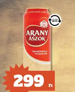 Family Diszkont ARANY ÁSZOK SÖR ajánlat