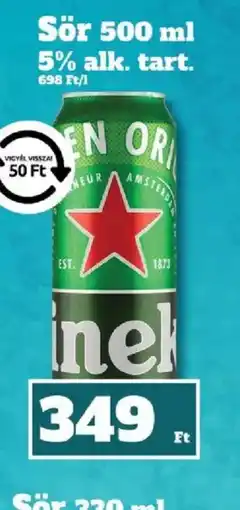 Family Diszkont HEINEKEN SÖR ajánlat
