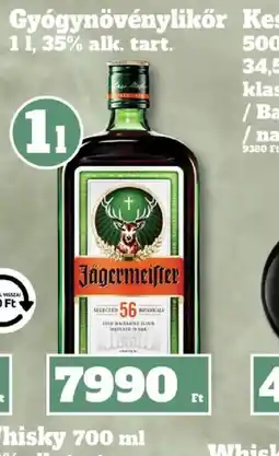 Family Diszkont J 56germeister Gygynövénylikőr ajánlat