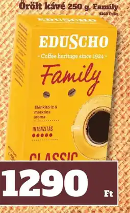 Family Diszkont EDUSCHO Őrölt kávé ajánlat