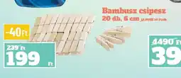 Family Diszkont Bambusz csipesz ajánlat