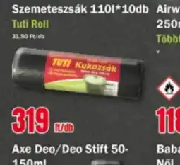 FullDiszkont TUTI Roll Szemeteszsák ajánlat