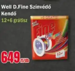 FullDiszkont Well D.Fine Színvédő Kendő ajánlat