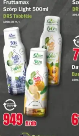 FullDiszkont Fruttamax Szörp Light ajánlat