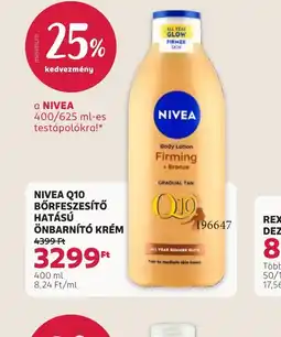 Rossmann NIVEA Q10 BŐRFESZES 30%TŐ ÖNBARN 30%T KRÉM ajánlat
