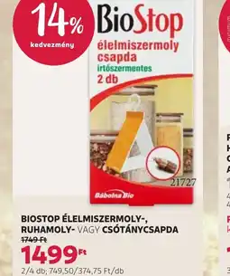 Rossmann BioStop élelmiszermoly csapda ajánlat