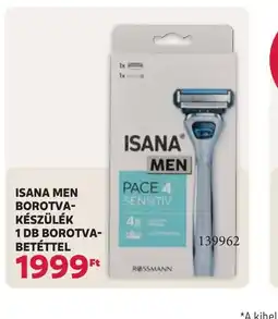 Rossmann ISANA MEN BOROTVA-KÉSZÜLÉK ajánlat