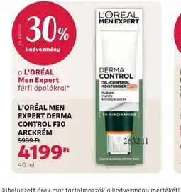 Rossmann L'ORÉAL MEN EXPERT ARCKRÉM ajánlat