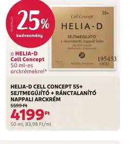 Rossmann HELIA-D CELL CONCEPT 55+ ARCKRÉM ajánlat