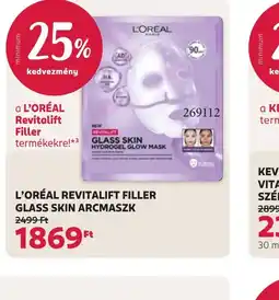 Rossmann L'ORÉAL REVITALIFT FILLER ARCMASZK ajánlat