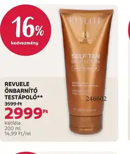 Rossmann REVUELE ÖNBARNÍT TESTÁPOL ajánlat