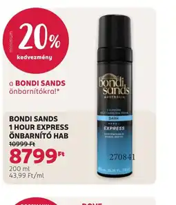 Rossmann BONDI SANDS 1 HOUR EXPRESS ÖNBARNÍT HAB ajánlat