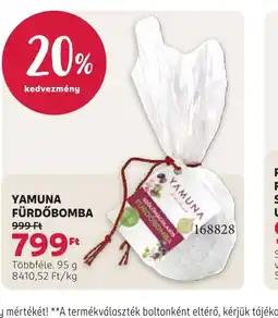 Rossmann YAMUNA FÜRDŐBOMBA ajánlat