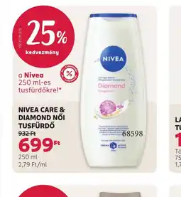Rossmann NIVEA CARE 750 1,71 DIAMOND TUSFÜRDŐ ajánlat