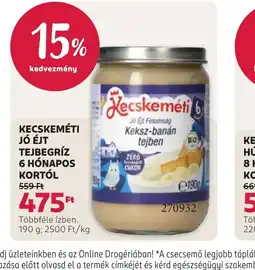 Rossmann Kecskeméti J Éjt tejbegríz ajánlat