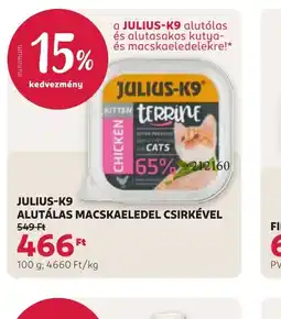 Rossmann JULIUS-K9 macskaeledel ajánlat