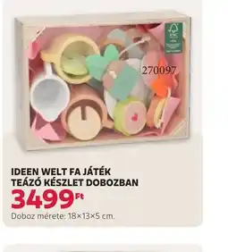Rossmann IDEEN WELT FA JÁTÉK TEÁZ KÉSZLET ajánlat