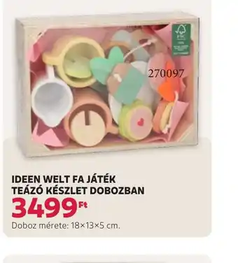 IDEEN WELT FA JÁTÉK TEÁZ KÉSZLET
