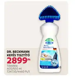 Rossmann DR. BECKMANN KEFÉS TISZTÍT ajánlat