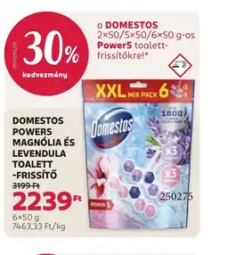 Rossmann DOMESTOS POWERS TOALETT-FRISSÍTŐ ajánlat