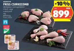 ALDI FRISS CSIRKECOMB ajánlat