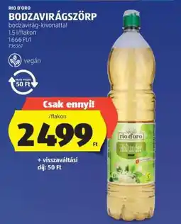 ALDI RIO D’ORO BODZAVIRÁG-SZÖRP ajánlat