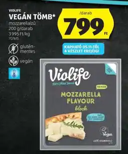 ALDI Violife Vegán Tömb ajánlat
