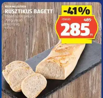 ALDI RUSZTIKUS BAGETT ajánlat