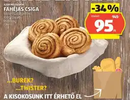 ALDI Fahéjas csiga ajánlat