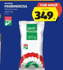 ALDI Kokárdás Panírmorzsa ajánlat
