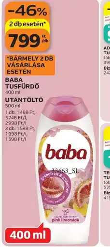 Auchan BABA TUSFÜRDŐ ajánlat