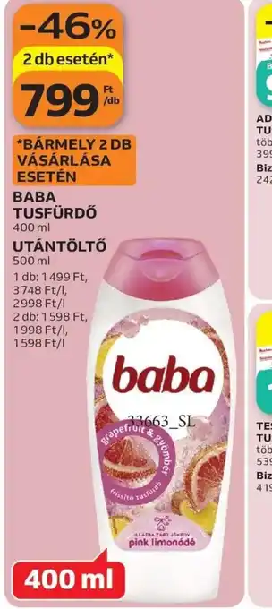 BABA TUSFÜRDŐ