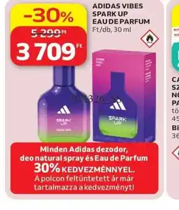 Auchan ADIDAS VIBES SPARK UP EAU DE PARFUM ajánlat