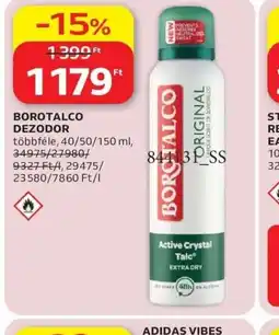 Auchan BOROTALCO DEZODOR ajánlat
