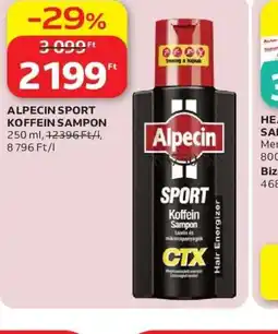 Auchan ALPECIN SPORT KOFFEIN SAMPON ajánlat