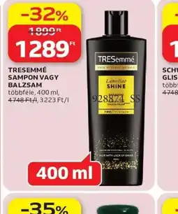 Auchan TRESemmé sampon/balzsam ajánlat