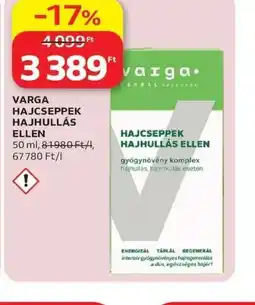 Auchan VARGA HAJCSEPPek HAJHULLÁS ELLEN ajánlat
