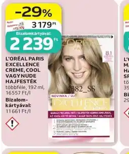 Auchan L'ORÉAL PARIS EXCELLENCE HAJFESTÉK ajánlat