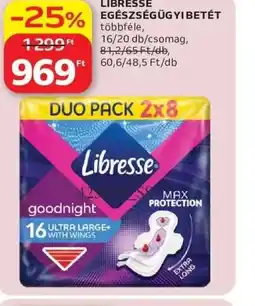 Auchan LIBRESSE EGÉSZSÉGÜGYI BETÉT ajánlat