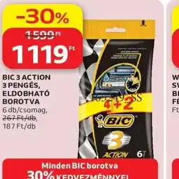 Auchan BIC 3 ACTION ELDOBHAT BOROTVA ajánlat