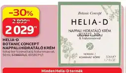 Auchan HELIA-D BOTANIC CONCEPT NAPPALI HIDRATÁL KRÉM ajánlat